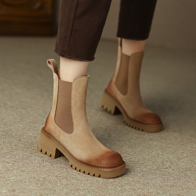 tan boots women