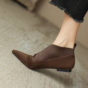 Suede Ankle Booties