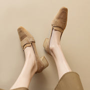Suede Loafers Women