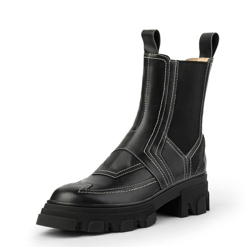 Leather Chelsea Boots - Alice