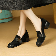 Heeled Loafers Women