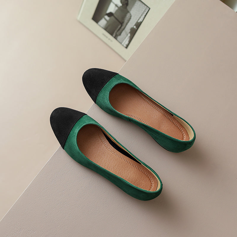 Wholesale Footwear Women's Ballet Flats ( Dark Green Color Only) |  Distributor