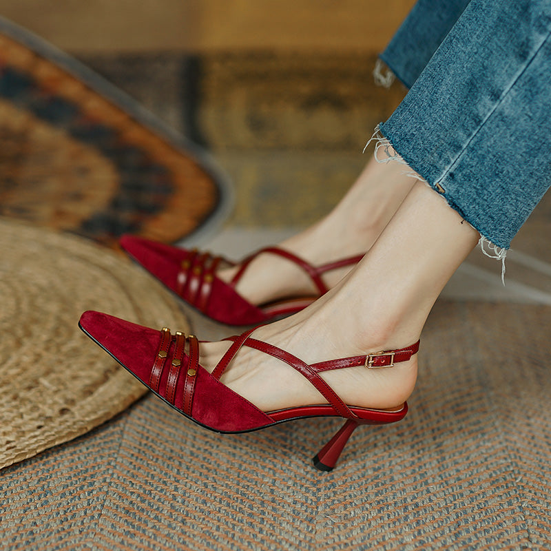 WalkTrendy Womens Synthetic Brown Sandals With Heels - 3 UK  (Wtwhs189_Brown_36) : Amazon.in: Shoes & Handbags