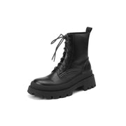 Womens Black Combat Boots