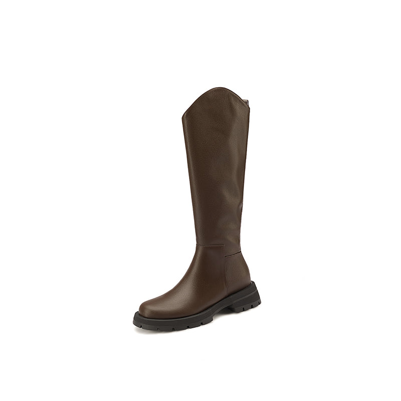 Womens Brown Knee High Boots